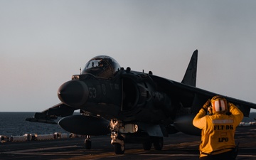 22nd MEU(SOC) | AV-8B Harriers Execute Alternative Landings During COMPTUEX
