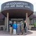 Mrs. Christine Grady Poses with Members of Team Kirtland