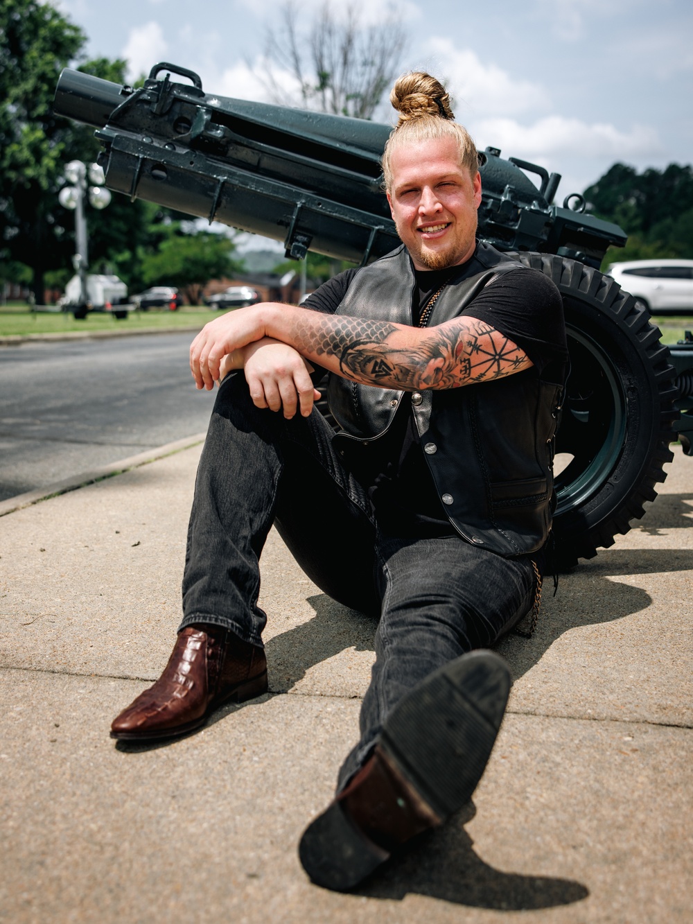 Huntley visits MCB Quantico to prepare for Independence Day Celebration