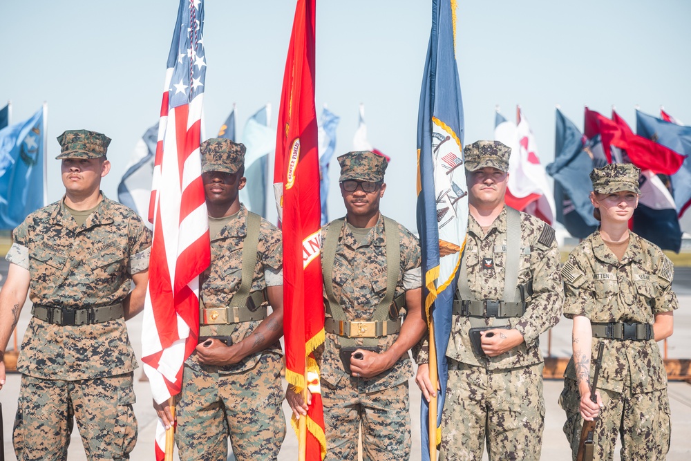 CNATT Unit New River Change of Command Ceremony
