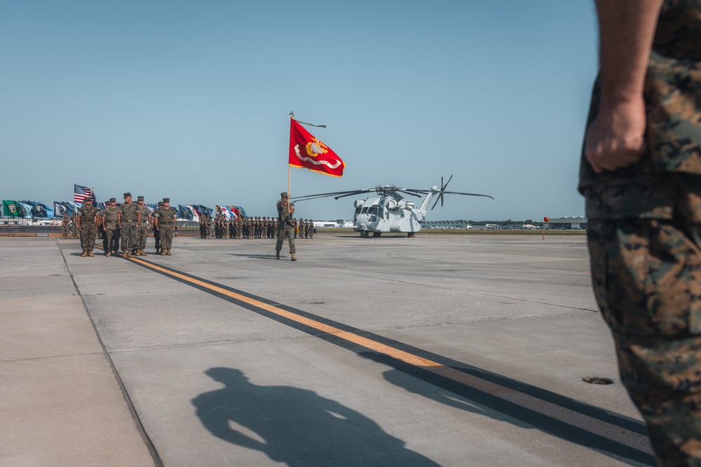 CNATT Unit New River Change of Command Ceremony