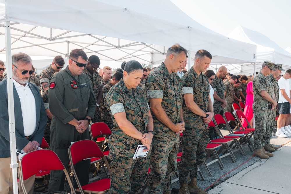 CNATT Unit New River Change of Command Ceremony