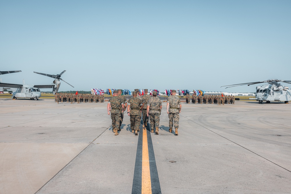 CNATT Unit New River Change of Command Ceremony