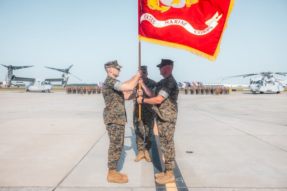 CNATT Unit New River Change of Command Ceremony