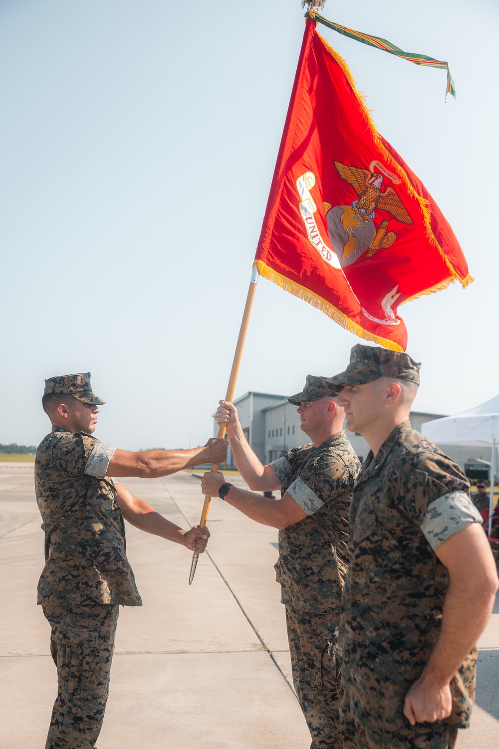 CNATT Unit New River Change of Command Ceremony