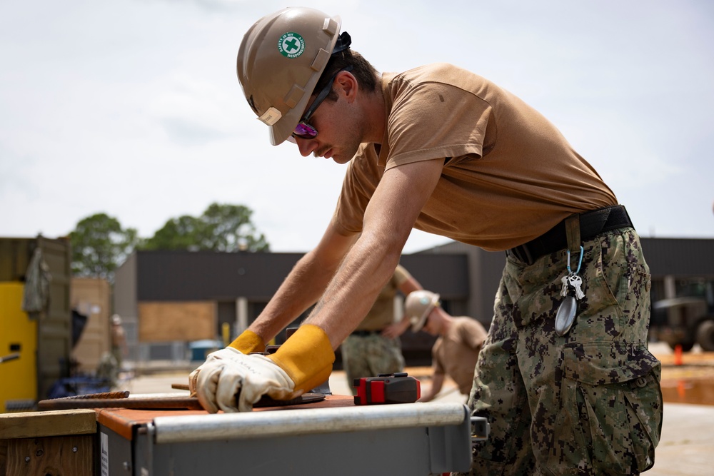 NMCB 133 Conducts Homeport Operations