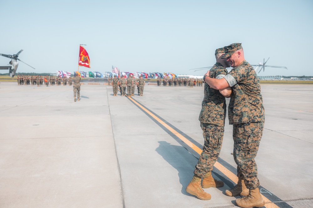CNATT Unit New River Change of Command Ceremony