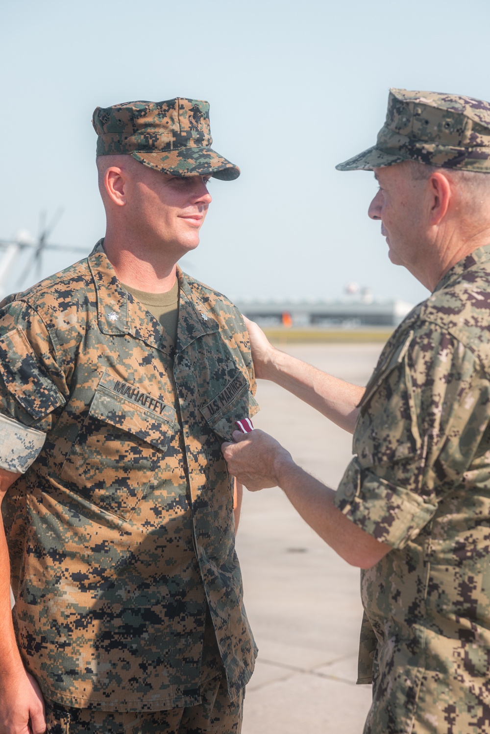 CNATT Unit New River Change of Command Ceremony