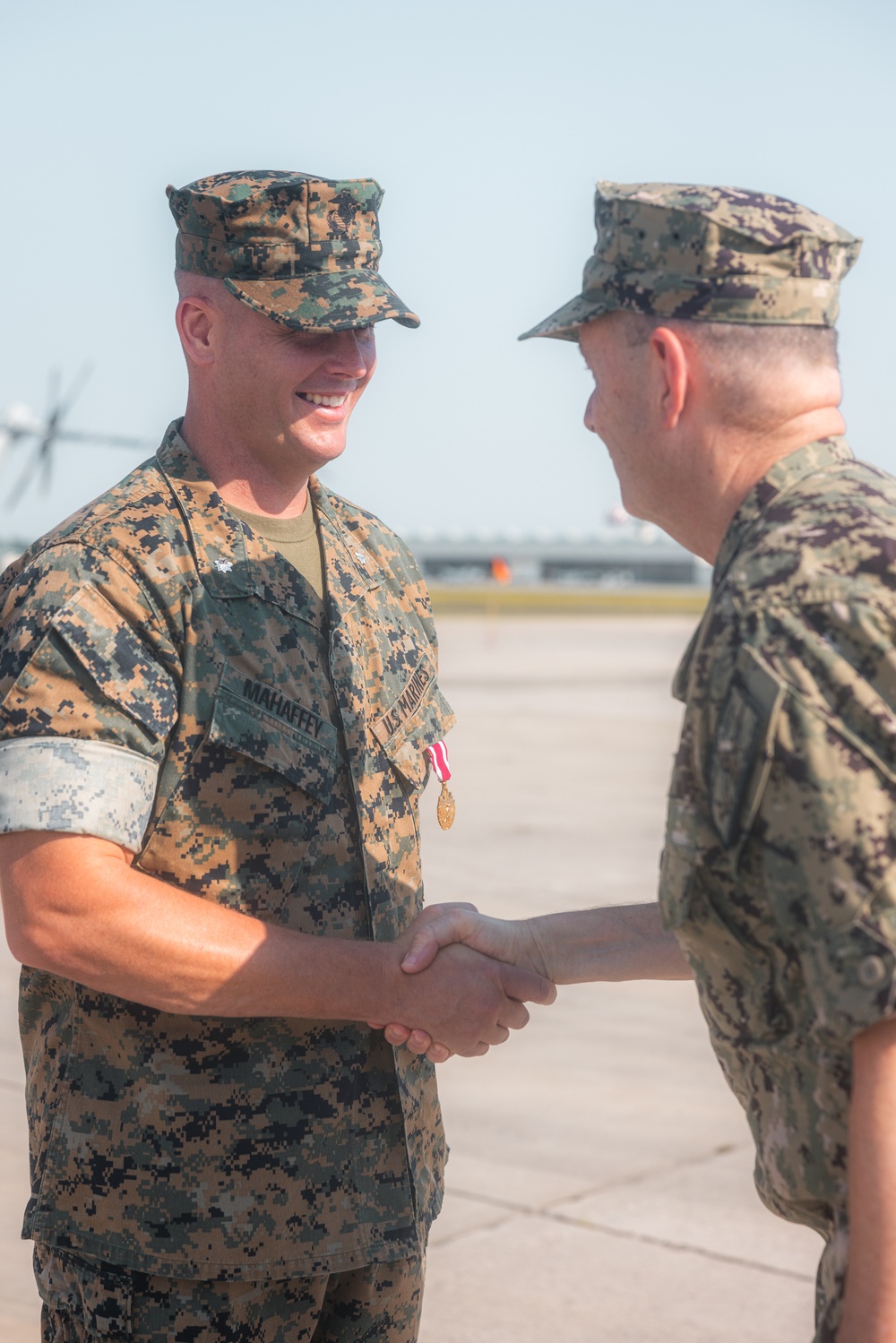 CNATT Unit New River Change of Command Ceremony
