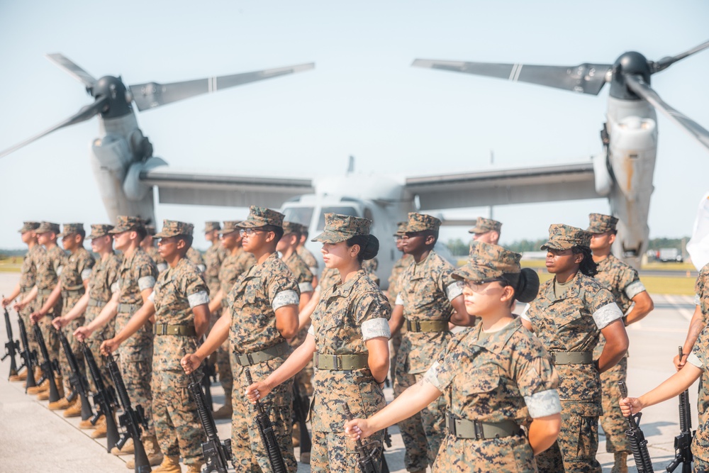 CNATT Unit New River Change of Command Ceremony
