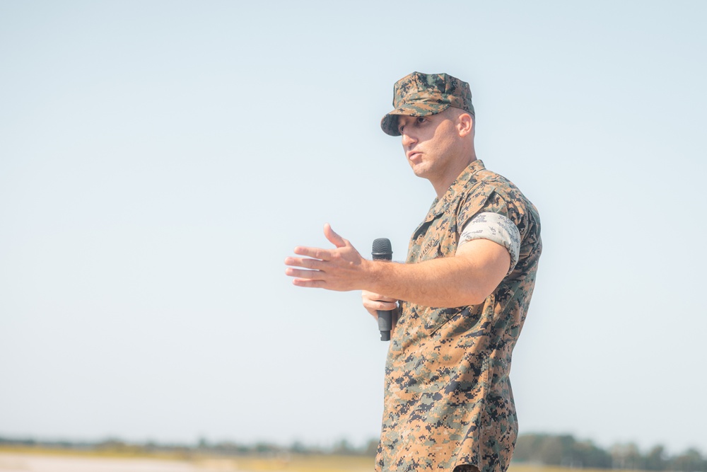 CNATT Unit New River Change of Command Ceremony