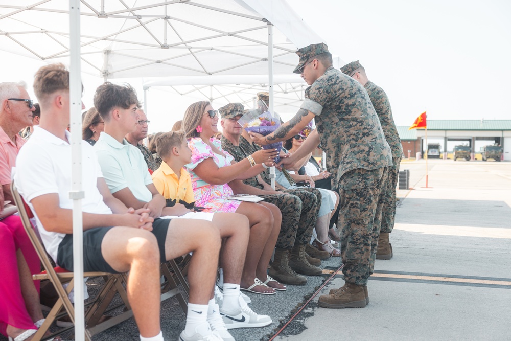 CNATT Unit New River Change of Command Ceremony
