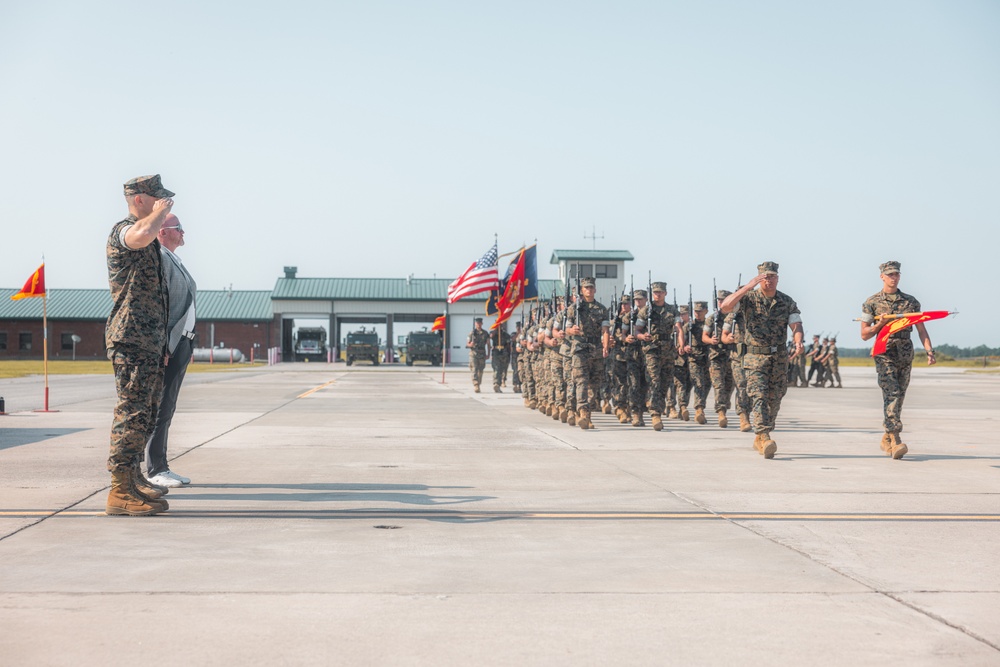 CNATT Unit New River Change of Command Ceremony