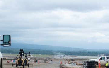 Bigger and Better: Construction continues on JBER’s flight-line extension