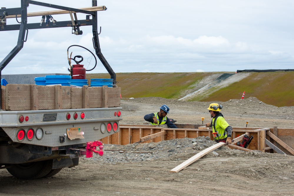 Bigger and Better: Construction continues on JBER’s flight-line extension
