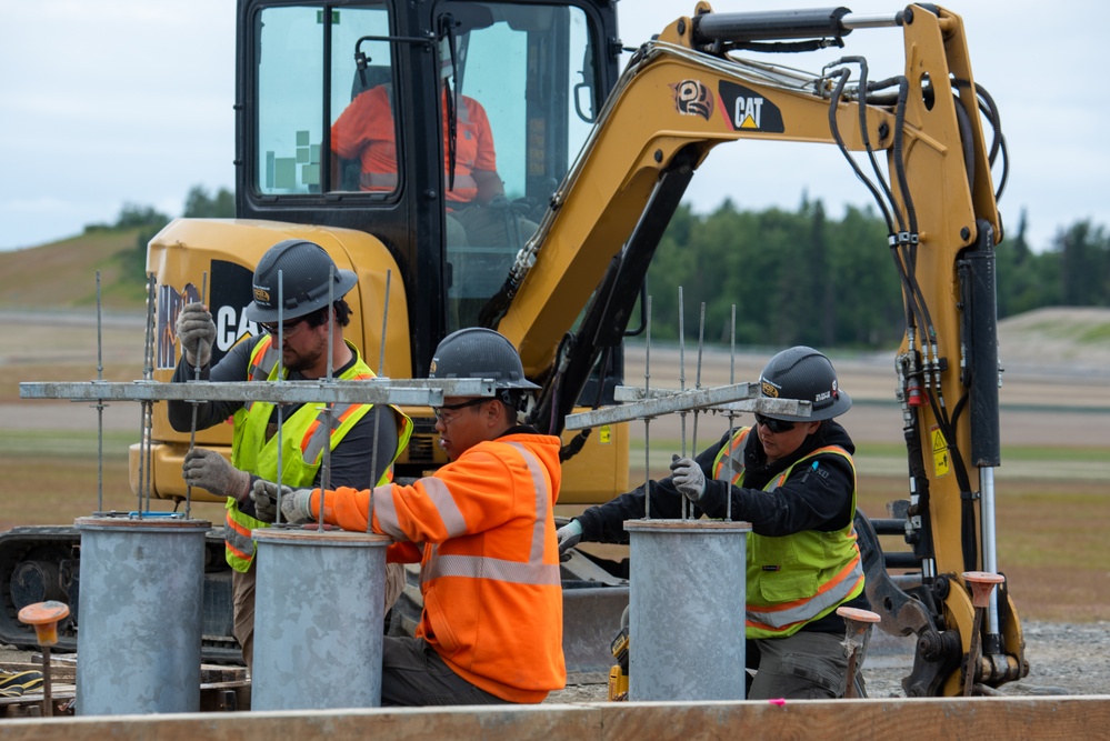 Bigger and Better: Construction continues on JBER’s flight-line extension