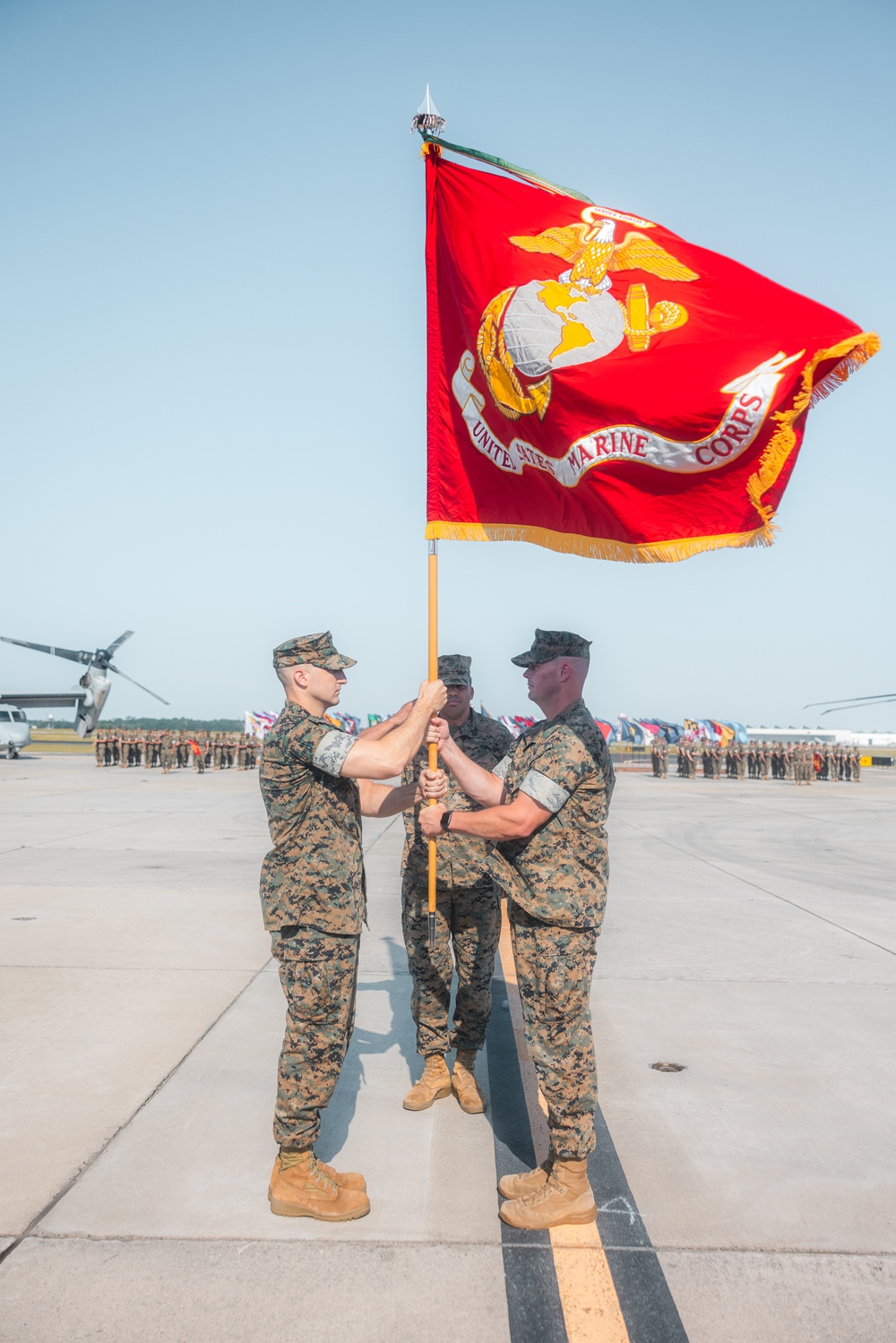 CNATT Unit New River Change of Command Ceremony