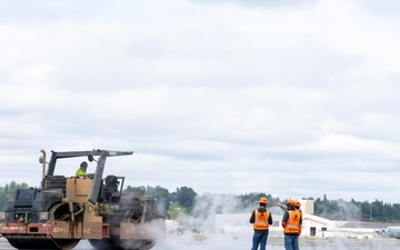 Bigger and Better: Construction continues on JBER’s flight-line extension