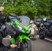 Ronald Reagan Sailors Preform Safety Inspection For Command Motorcycle Ride