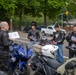 Ronald Reagan Sailors Preform Safety Inspection For Command Motorcycle Ride