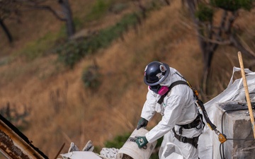 USACE supports Wildfire Debris Removal in Southern California