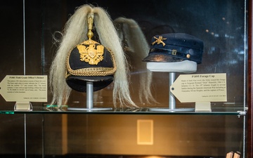 The story of the Army unfolds through historical uniforms and other artifacts