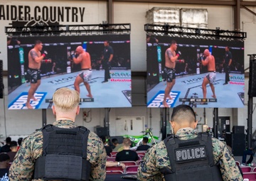 Monster Knockout!: MCAS Miramar hosts a UFC watch party at the Raiders hangar