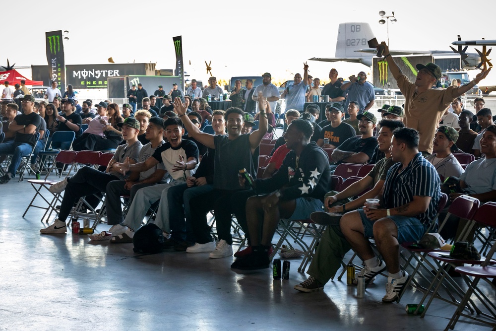 Monster Knockout!: MCAS Miramar hosts a UFC watch party at the Raiders hangar