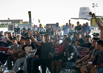 Monster Knockout!: MCAS Miramar hosts a UFC watch party at the Raiders hangar