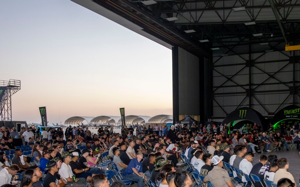 Monster Knockout!: MCAS Miramar hosts a UFC watch party at the Raiders hangar