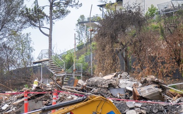 USACE supports Wildfire Debris Removal in Southern California