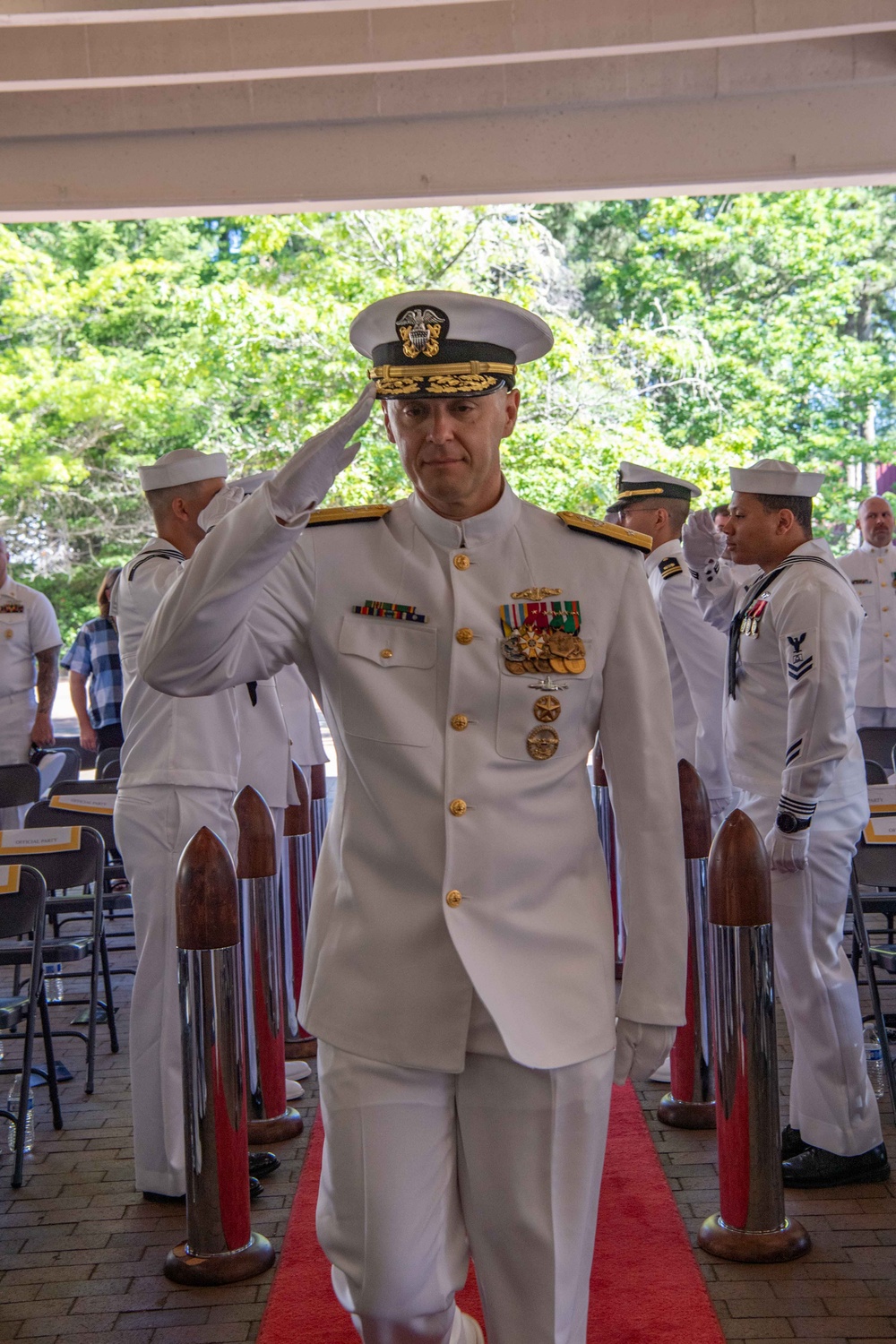 Cmdr. Lail Assumes Command of Submarine Readiness Squadron 31