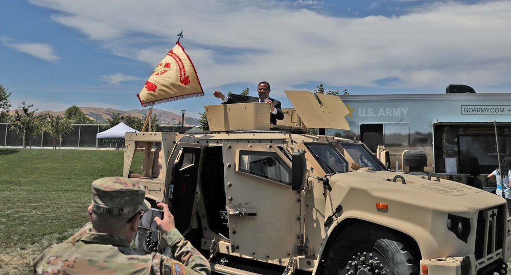Parks Reserve Forces Training Area, Dublin, Calif. Celebrate Army’s 250th Birthday