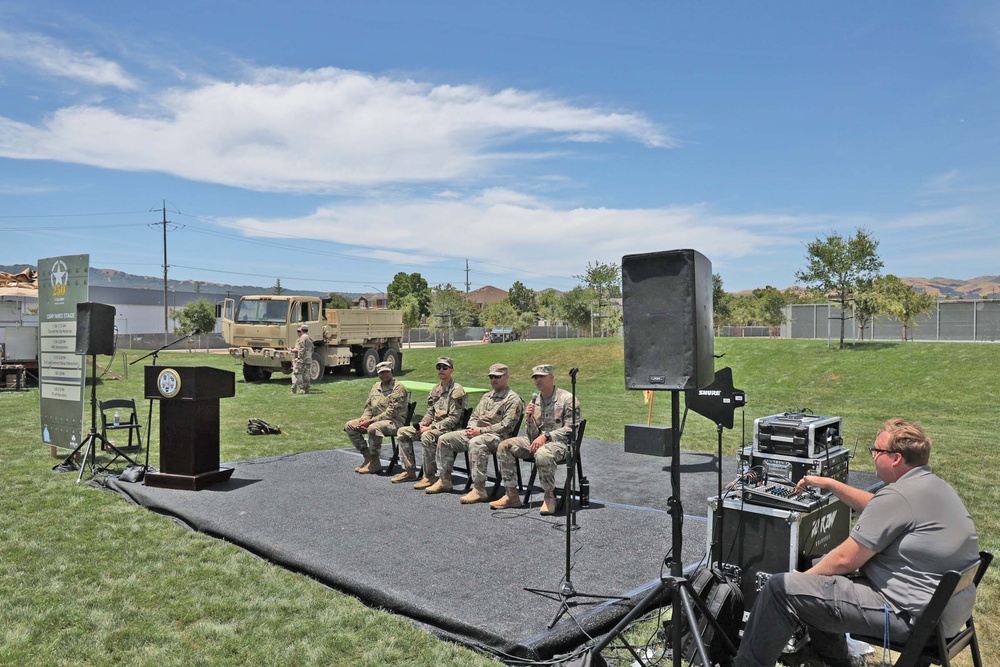 Parks Reserve Forces Training Area, Dublin, Calif. Celebrate Army’s 250th Birthday