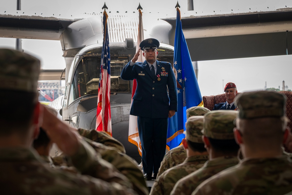 21 SOAMXS change of command ceremony