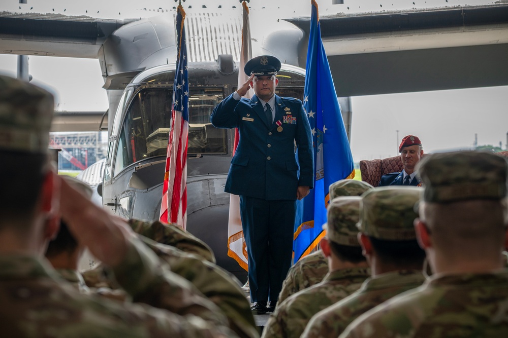 21 SOAMXS change of command ceremony
