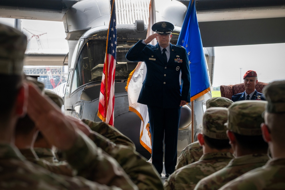 21 SOAMXS change of command ceremony