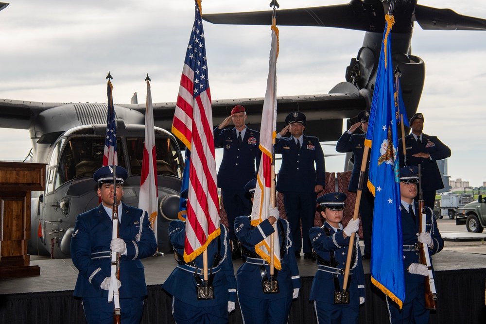 21 SOAMXS change of command ceremony