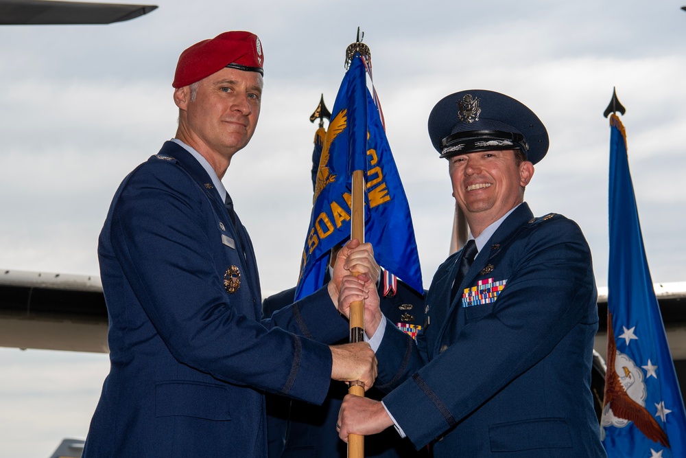 21 SOAMXS change of command ceremony