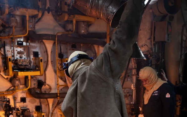 Kearsarge Successfully Commences Steam Testing