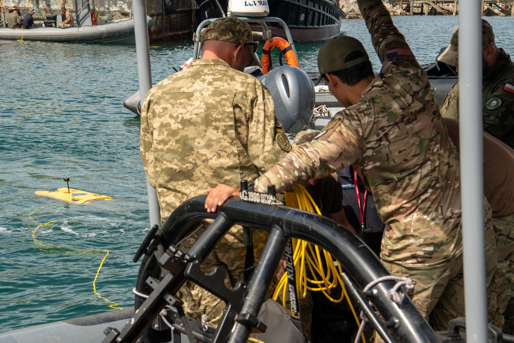 Sea Breeze 2025-2 Explosive Ordnance Disposal Mine Countermeasure