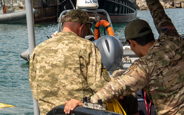 Sea Breeze 2025-2 Explosive Ordnance Disposal Mine Countermeasure