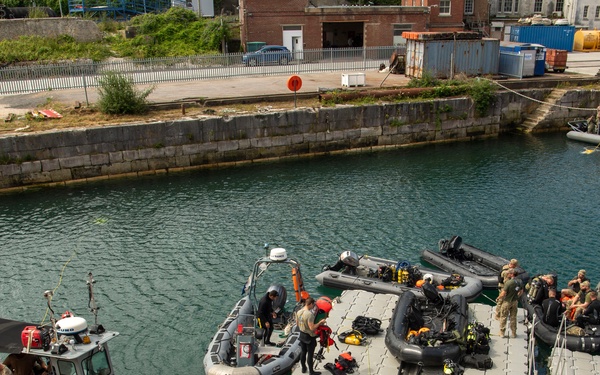 Sea Breeze 2025-2 Explosive Ordnance Disposal Mine Countermeasure