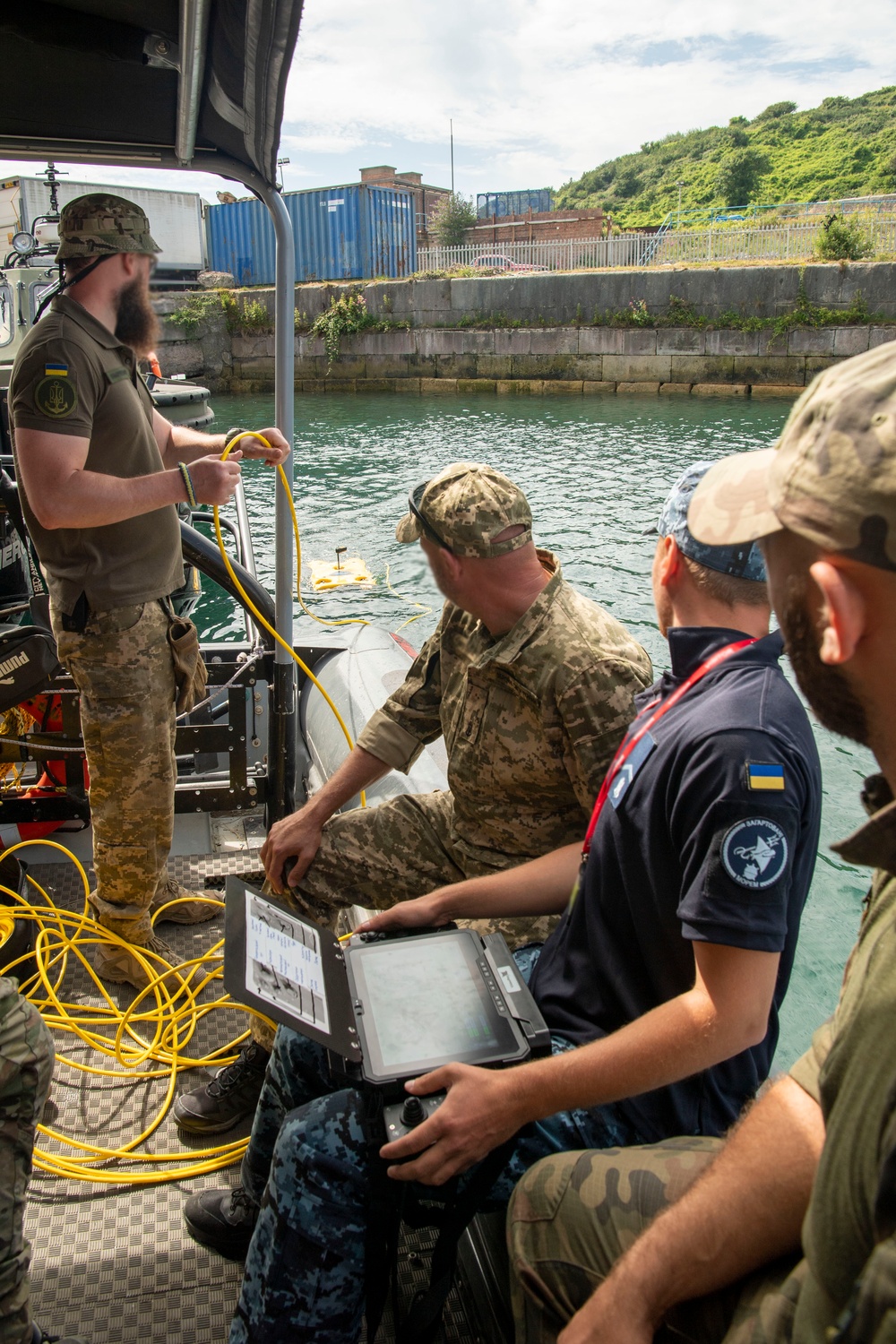 Sea Breeze 2025-2 Explosive Ordnance Disposal Mine Countermeasure
