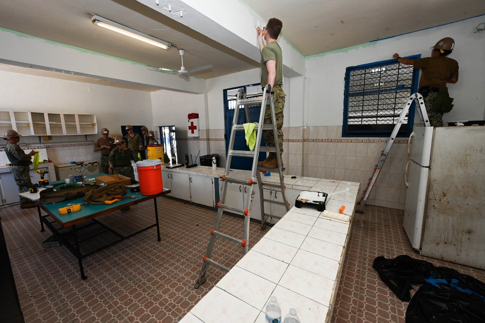 U.S. Seabees unite in Panama for humanitarian engineering mission