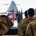 60th OG change of command ceremony