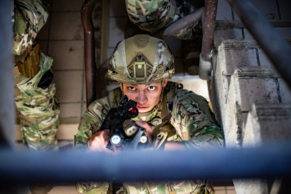 QRF undergoes close-quarters combat training