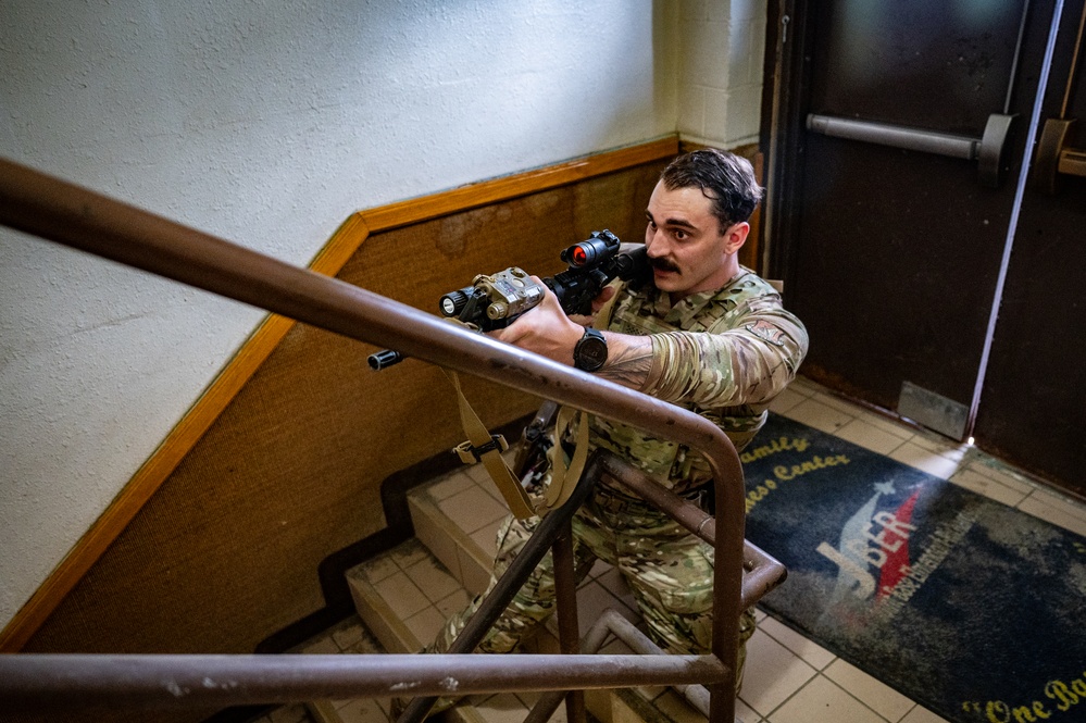 QRF undergoes close-quarters combat training