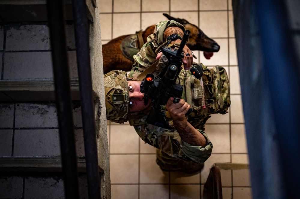 QRF undergoes close-quarters combat training