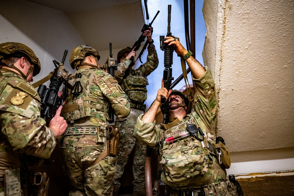 QRF undergoes close-quarters combat training